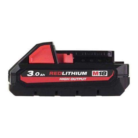 MILWAUKEE (M18HB3 HIGHOUTPUT REDLITHIUM-ION) 18 Volt 3 Amper Akü