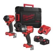 Milwaukee M18 FPP2A3-502X Darbeli Matkap Ve Darbeli Vidalama 2 Li Set