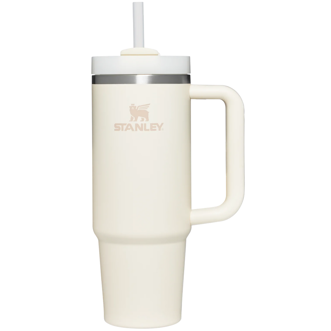 Stanley Quencher H2.O FlowState™ Tumbler Pipetli Termos 0.89 LT - Krem