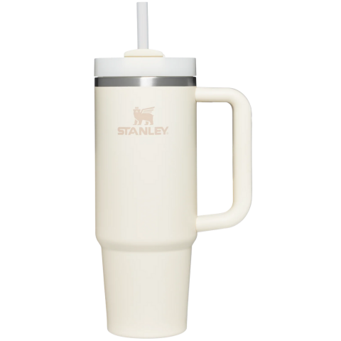 Stanley Quencher H2.O FlowState™ Tumbler Pipetli Termos 0.89 LT - Krem