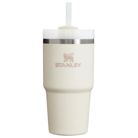 Quencher H2.O FlowState™ Tumbler Pipetli Termos  0.6 LT -Krem