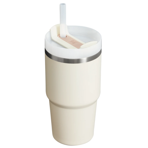 Quencher H2.O FlowState™ Tumbler Pipetli Termos  0.6 LT -Krem
