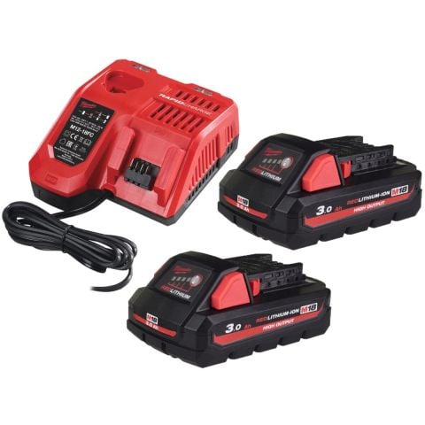 Milwaukee (M18 HNRG-302) 18 Volt 3 Amper Akü+Şarj Cihazı Seti