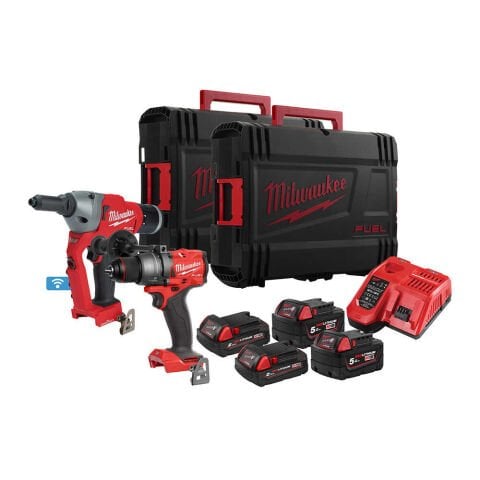 Milwaukee Akülü Set (M18 ONEFPRT-M18 FDD3 ) M18 FPP2G3-524XEU