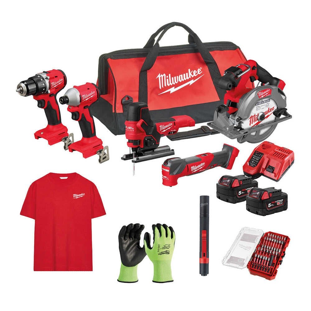 Milwaukee Akülü Set M18 BLCPP5A-502B
