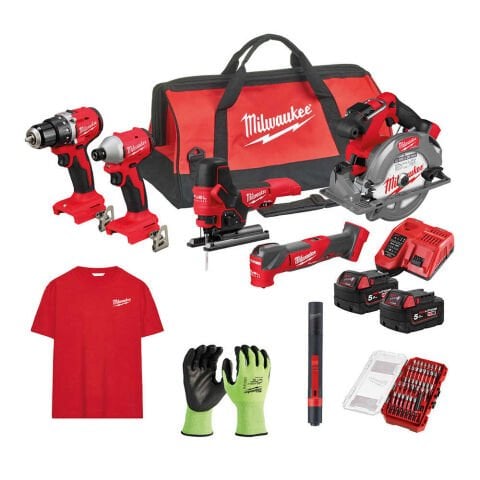 Milwaukee Akülü Set M18 BLCPP5A-502B