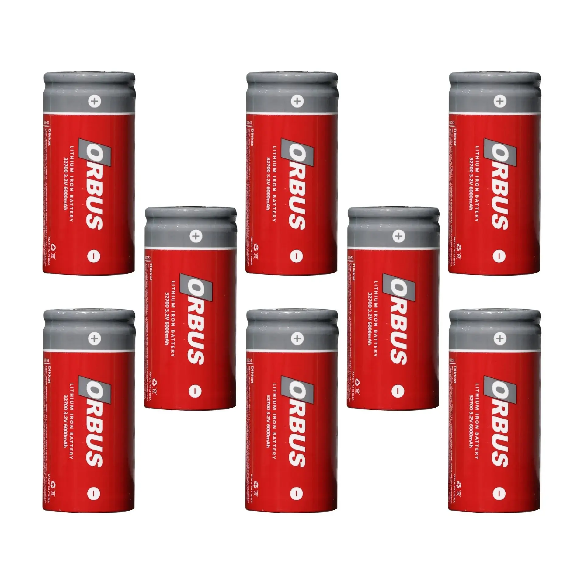 ORBUS 32700 LiFePO4 Şarj Edilebilir Pil