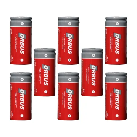 ORBUS 32700 LiFePO4 Şarj Edilebilir Pil