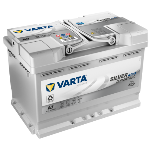 VARTA AKÜ 12V 70 AH A7 AGM START&STOP PLUS