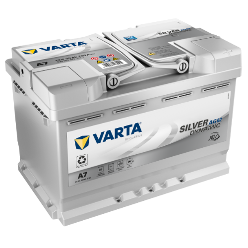 VARTA AKÜ 12V 70 AH A7 AGM START&STOP PLUS