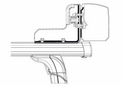 THULE Kilitli Tente Montaj Kiti (Araç Üstü Taşıma Barları İçin)