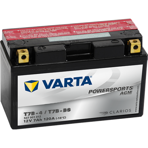 VARTA MOTOSİKLET AKÜSÜ YT7B-BS 12V 7AH