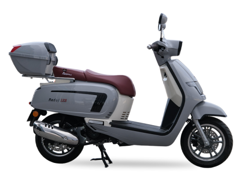 REDOF 125 CC BENZİNLİ SCOOTER - AÇIK GRİ