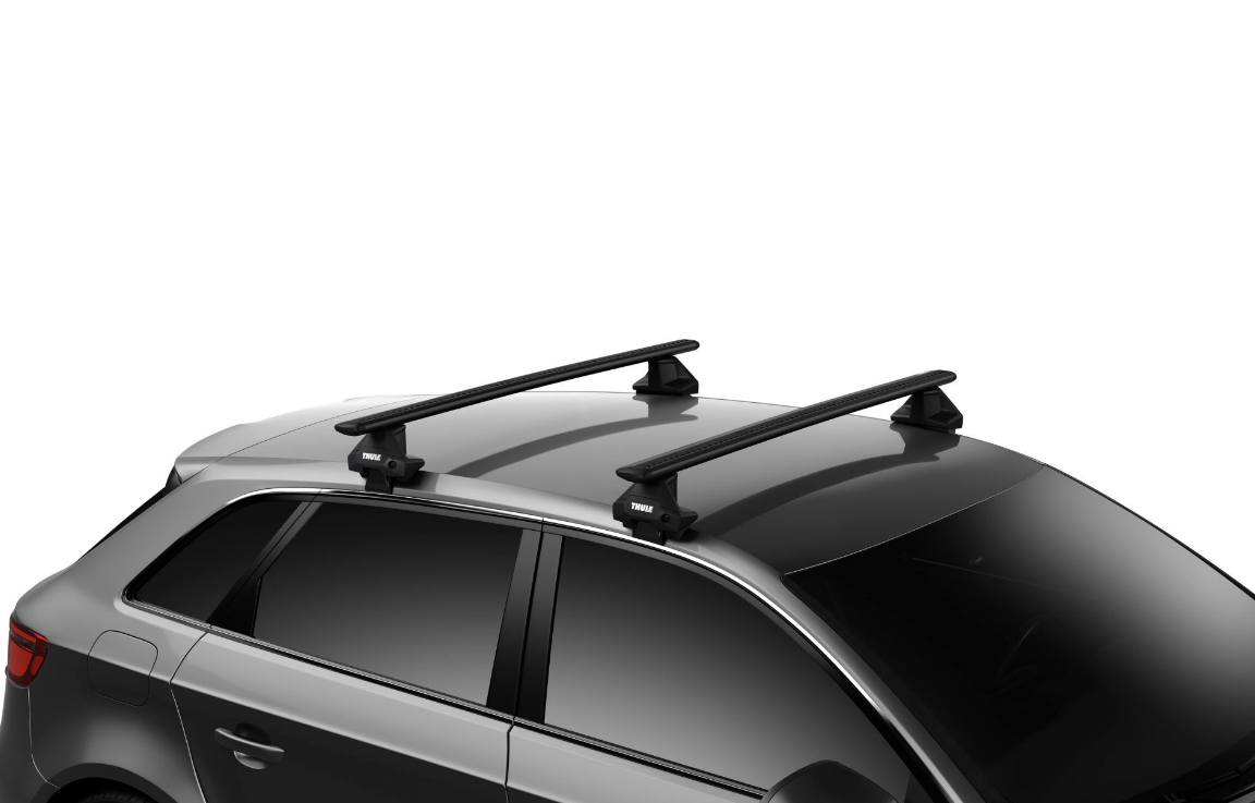 Thule Wingbar Evo Normal Tavanlı Araç Üzeri Taşıyıcı Sistem - Siyah Barlı