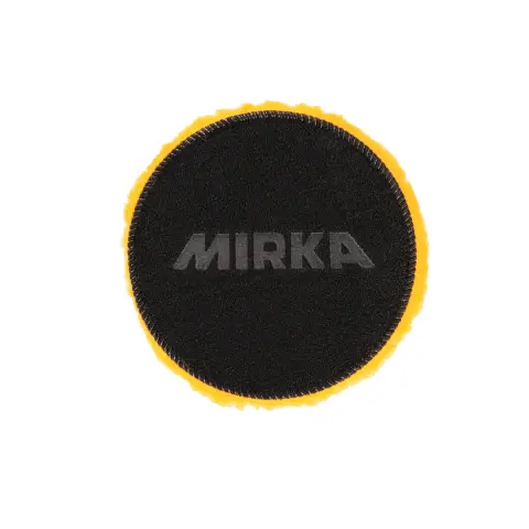 MIRKA Kuzu Yünü Ped Pro Ø 150 mm Sarı
