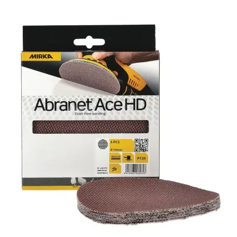 MIRKA Abranet® Ace HD 150 mm Cırt P60
