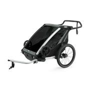 Thule Chariot Lite Bebek/Çocuk Arabası Yeşil (İki Kişilik)